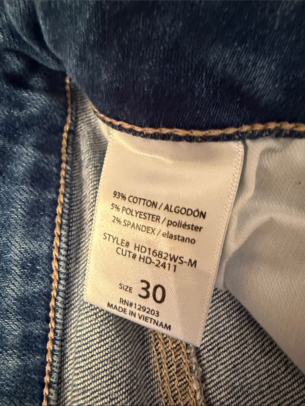 Hidden Jeans size 30 - Picture 4 of 12